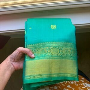 Kanchi saree NWT attached blouse piece